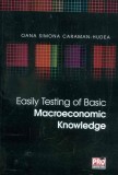 Easily testing of basic - Macroeconomic knowledge | Oana Simona Caraman-Hudea