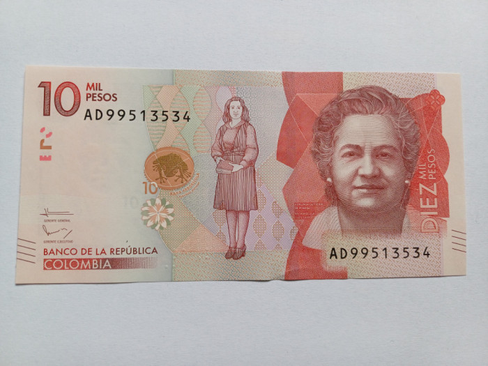 Columbia- 10.000 Pesos 2016