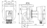 Wilo Pompă de &icirc;naltă eficiență cu rotor umed Yonos MAXO plus 65/0,5-9 PN6/10,500W