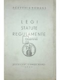 Legi, statute, regulamente (Editia: 1942)