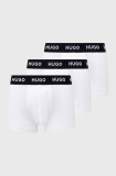 HUGO boxeri (3-pack) bărbați, culoarea alb 50469786