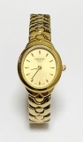 Ceas dama Tissot S826 aurit, Analog, Elegant, Placat cu aur