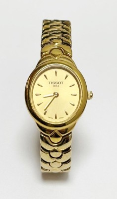 ceas dama Tissot S826 aurit foto