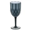 Pahar Vin Plastic Gri 350ml, Model Reliefat - Elegant si Durabil