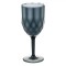 Pahar Vin, Gri, Model Reliefat, Capacitate 350ml, Plastic