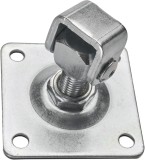 Balama reglabila M16 cu placa 80x80, pentru diferite tipuri de porti, galvanizata, lungime 40-60 mm