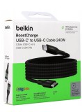 Belkin Boost Charge 240w Usb-c To Usb-c Cable 2m Black