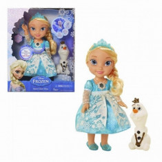 Papusa Snow Glow Elsa Disney Princess, 10 limbi, 3 ani+ foto