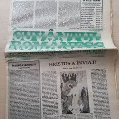 cuvantul romanesc aprilie 1993-ziar legionar,mircea eliade