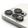 Folie de protectie Camera Spate Ringke pentru Apple iPhone 16 Pro Max / 16 Pro, Sticla Securizata, Set 2 bucati, Neagra
