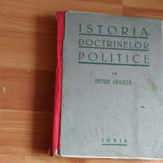 ISTORIA DOCTRINELOR POLITICE-PETRE GHIATA