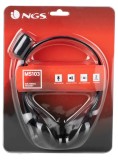 Ngs Headphones Ms103 Multimediali Stereo+mic+reg Volume PC