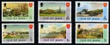Isle of Man 1975 &ndash; Peisaje și monumente ale insulei &ndash; serie completă 6 timbre MNH