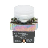 Buton indicator LED alb 24V LAY5 pentru panou, Breckner Germany