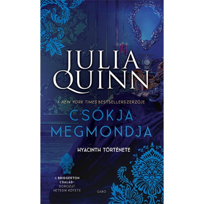 Cs&oacute;kja megmondja - Hyacinth t&ouml;rt&eacute;nete - A Bridgerton csal&aacute;d 7. - Julia Quinn