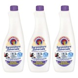 Set 3x Rezerva ChanteClair Degresant Universal cu Lavanda, Solutie 600 ml