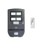 Lampa Stradala Solara PNI SL210 100W, 6500K, Senzor Miscare, Flux 1000 lm, Panou 10W