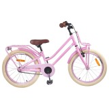 vidaXL Bicicletă pentru Copii 18 Inci pentru 5-7 ani Roz deschis 42009166