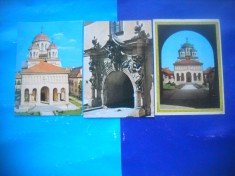 HOPCT LOT 2789 ALBA IULIA - JUD ALBA -3 CARTI POSTALE-NECIRCULATE