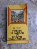 POTECI SI CABANE IN MUNTII FAGARASULUI DE ILIE FRATU 1986