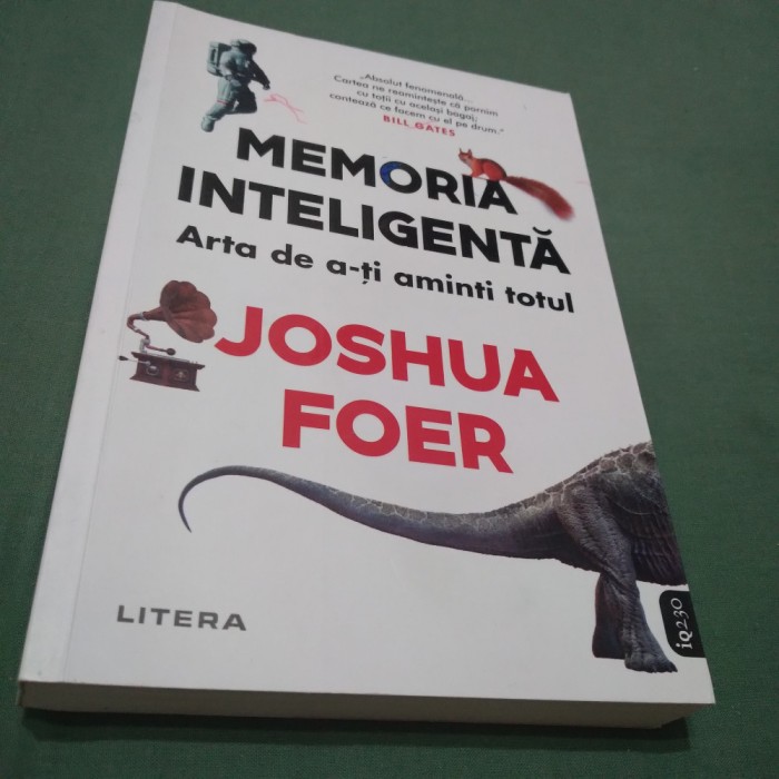 MEMORIA INTELIGENTA-JOSHUA FOER