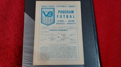 program Victoria Buc. - Dinamo foto