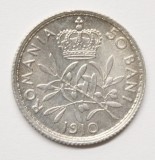 50 BANI 1910 . DETALII EXCELENTE . ARGINT