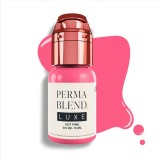 Tus Machiaj Permanent Perma Blend Luxe Hot Pink, 15ml - Pigment PMU Profesional, Conform REACH, Culoare Vibranta