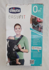 Marsupiu ergonomic Chicco Easy Fit, Black Night 0luni+ foto