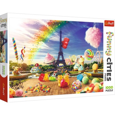 PUZZLE TREFL 1000 DULCIURI LA PARIS foto
