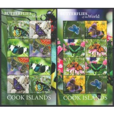 Cook Islands 2020 Mi 2287/94 klb MNH - Fluturi (320 &euro;)