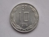 10 ESCUDOS 1974 CHILE-UNC