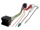 Mufa Alimentare FAKRA Radio Opel Astra H Corsa C Vectra C Zafira B 2004-&gt; Adaptor ISO Antena cu Alimentare Fantoma Quadlock