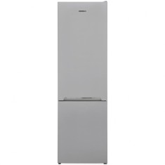 Combina frigorifica Heinner HC-V288SE++, 288 l, Less frost, Clasa E, Control mecanic, Iluminare LED, H 170 cm, Argintiu