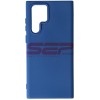 Husa Silicon Albastra Samsung Galaxy S22 Ultra - Calitate Superioara, Protectie Telefon