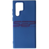 Husa Silicon Albastra Samsung Galaxy S22 Ultra - Calitate Superioara, Protectie Telefon