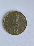 Moneda 2 RUPEES - rupee - 1995 - India - KM 121 (360), Asia