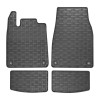 Set covorase auto din cauciuc Audi E-Tron Gt 2021-; Porsche Taycan 2019-, Negre