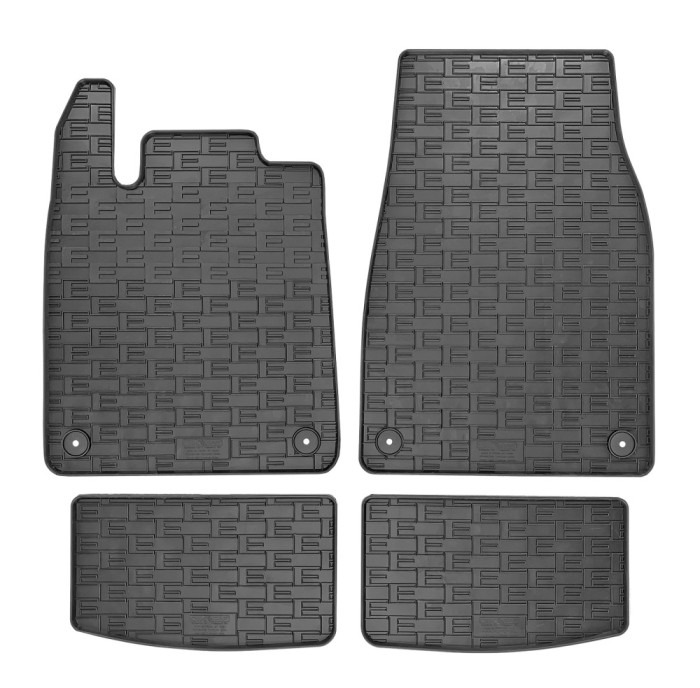 Set covorase auto din cauciuc Audi E-Tron Gt 2021-; Porsche Taycan 2019-, Negre AutoDrive ProParts