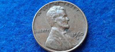 SUA ONE CENT 1960 D AUNC foto