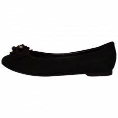 Pantofi dama, din piele naturala, Endican, 651-1, negru foto