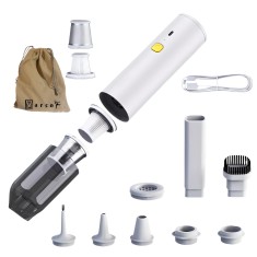 Aspirator laterna YARCO, Multifunctional, Aspirare Suflare Sigilare, Uscat/Umed, 6000mAh, 11.1V, 120 foto