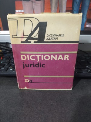 Dicționar juridic selectiv, Sanda Ghimpu, editura Albatros, București 1985, 038 foto