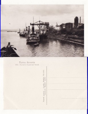 Turnu Severin (Mehedinti )- Santierul naval. Vapoare foto
