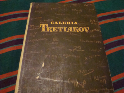 Galeria Tretiakov- alb negru - 1957 - mapa - 156 reproduceri foto