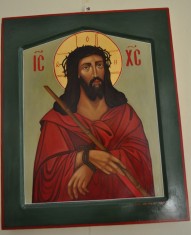 icoana Iisus Hristos Patimile. 43x51