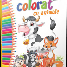 Carte de colorat cu animale - Ediția 2018