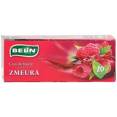 Ceai Zmeura, Belin, 40g foto