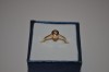 INEL AUR 18K + 1 Diamant = 0.25ct. - Model Solitaire - De logodna !, 46 - 56, Galben