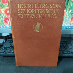 Henri Bergson, Schopferische entwicklung, Exemplarul nr. 10, Jena 1912, 076